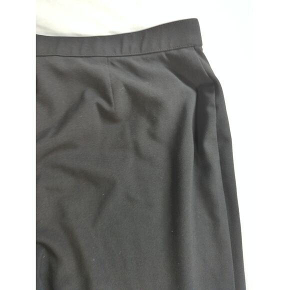 Sag Harbor Women’s Stretch Dress Pants Size 14 Petite Short Black Grey Trousers - Picture 9 of 12
